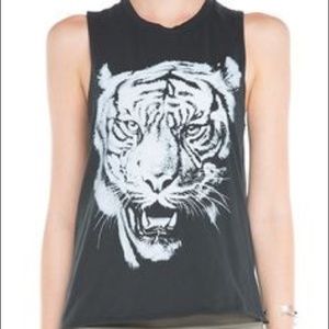 Brandy Melville Tiger Muscle Tank